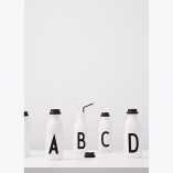 design letters personalized water bottle waterfles a-z