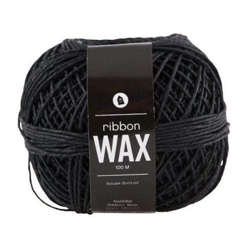 house doctor ribbon wax zwart