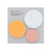 monograph house doctor society of lifestyle sticky notes multi set of 3 stationary werkplek office essentials