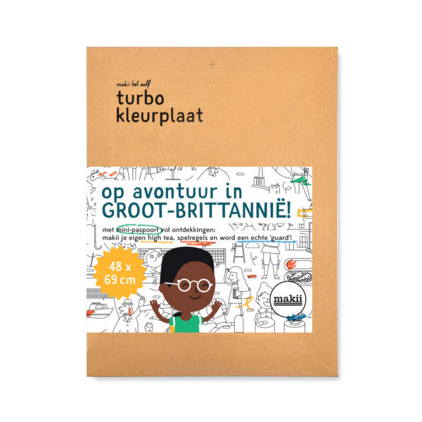 Turbo Kleurplaat – Groot-Brittannië