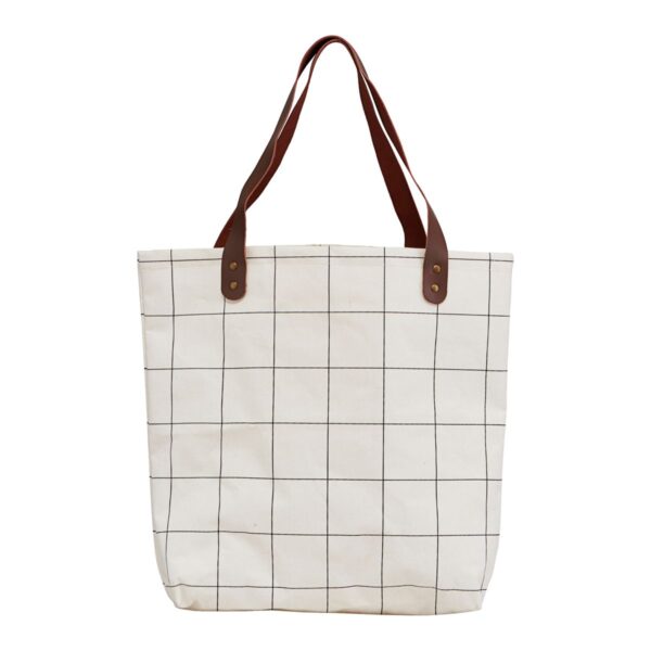 Tas shopper tasche tote bag squares house doctor society of lifestyle tykky fashion