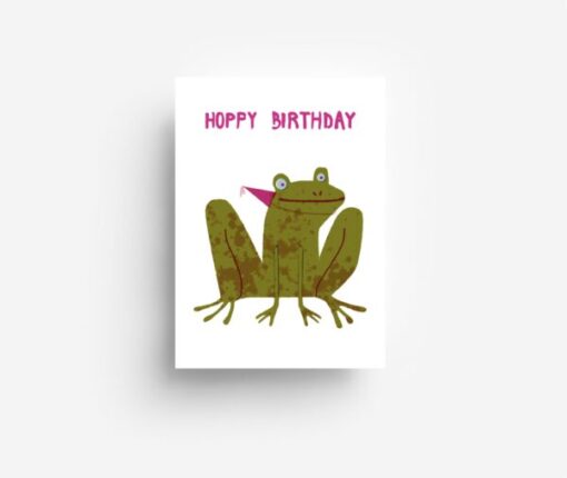 postcard ansichtkaart kaart card frog jungwiealt tykky