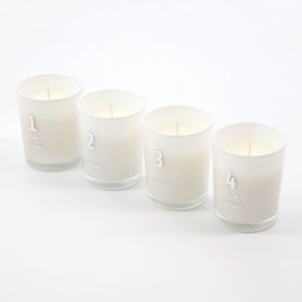 frozen meadow scented advent candles kaarsen society of lifestyle tykky