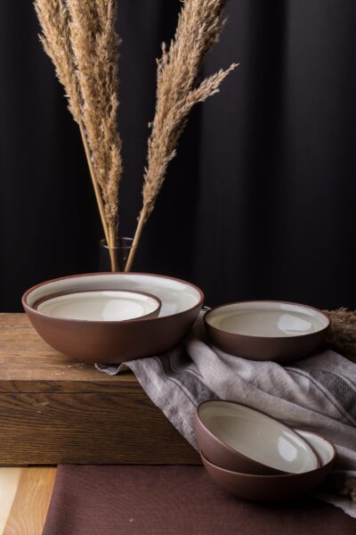 vaidava raw earth collection bowls beige tykky