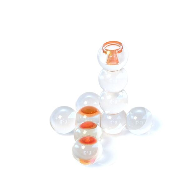 drops candle holder tropfen kerzenhalter unieke kaarsenhouder van mondgeblazen glas fundamental berlin