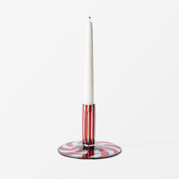 Navet Sthlm Canna Candle Holder Stick Red Blue Tykky