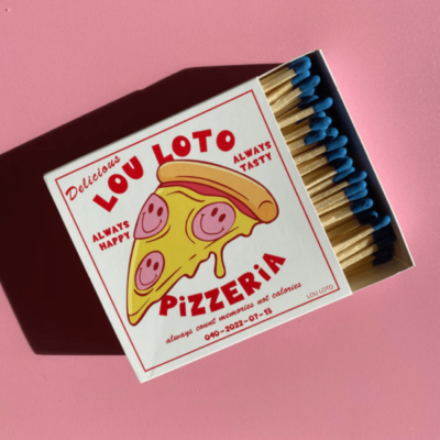 lucifers matches pizza lou loto tykky moederdag cadeau