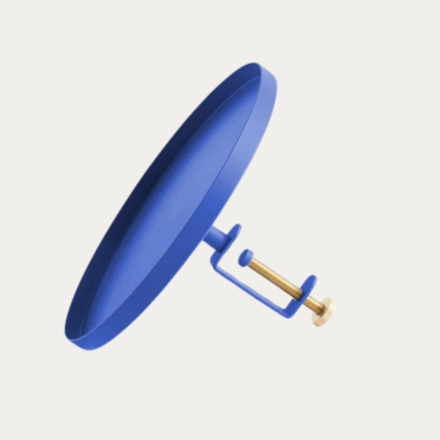 clamp tray large small kobalt navet tykky scandinavische woonaccessoires koop je online bij Tykky dienblad rond blauw
